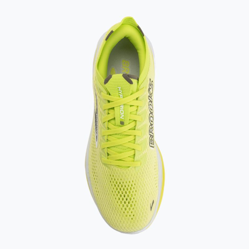 Кросівки для бігу чоловічі Brooks Hyperion 3 sunny lime/olive/white 5