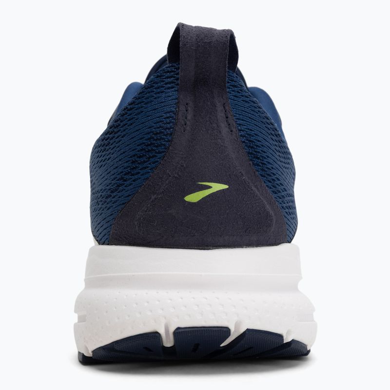 Кросівки для бігу чоловічі Brooks Trace 4 navy/peacoat/acid lime 6