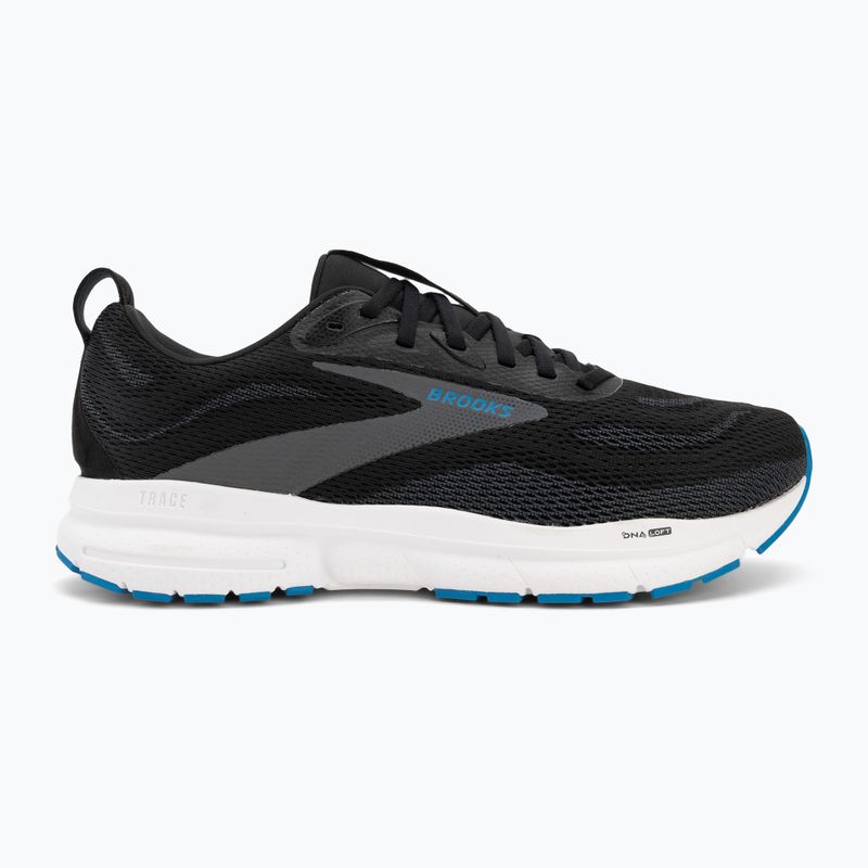 Кросівки для бігу чоловічі Brooks Trace 4 black/ebony/cloissonne 2