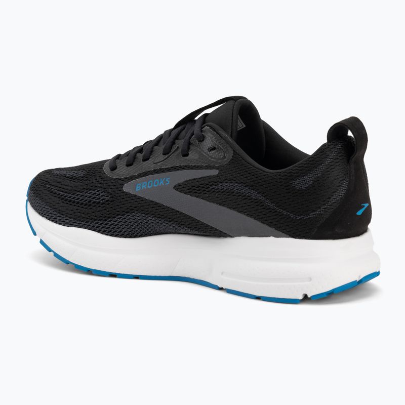 Кросівки для бігу чоловічі Brooks Trace 4 black/ebony/cloissonne 3