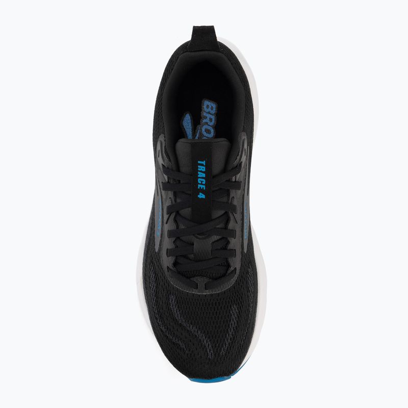 Кросівки для бігу чоловічі Brooks Trace 4 black/ebony/cloissonne 5