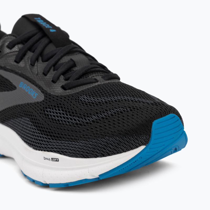 Кросівки для бігу чоловічі Brooks Trace 4 black/ebony/cloissonne 7