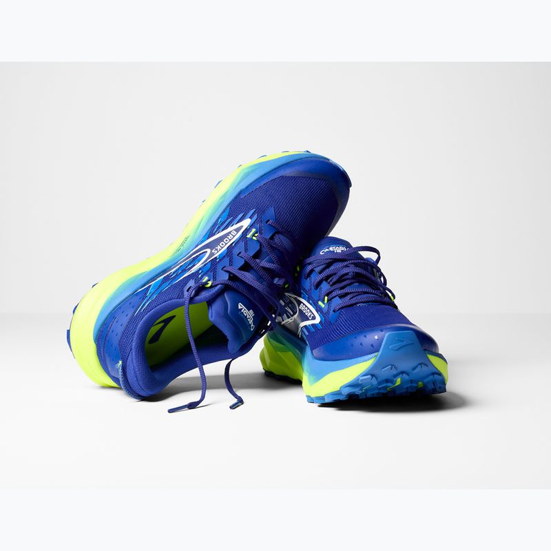 Чоловічі бігові кросівки Brooks Cascadia 19 surf the web/nightlife/white 8