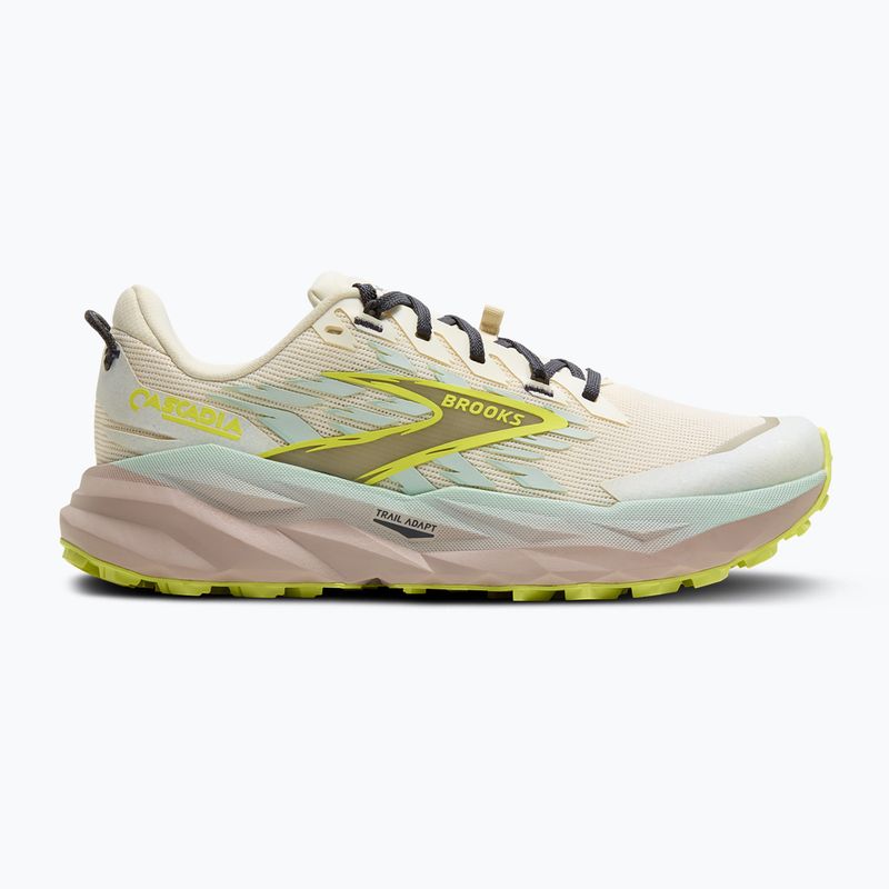Кросівки для бігу жіночі Brooks Cascadia 19 coconut/misty blue/ebony 2