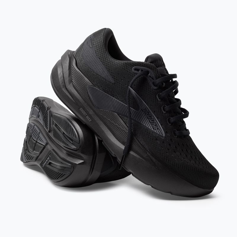 Кросівки для бігу чоловічі Brooks Ghost Max 3 black/black/ebony 9