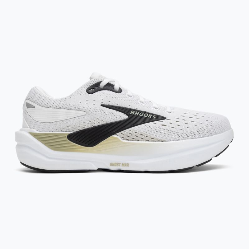 Кросівки для бігу чоловічі Brooks Ghost Max 3 bright white/tea/black 2