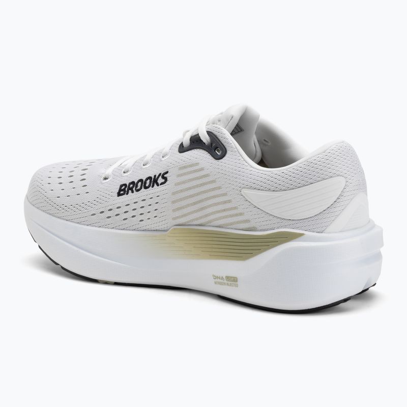 Кросівки для бігу чоловічі Brooks Ghost Max 3 bright white/tea/black 3