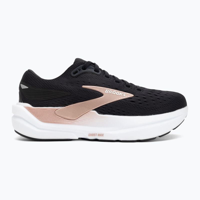 Кросівки для бігу жіночі Brooks Ghost Max 3 black/black/rose gold 2