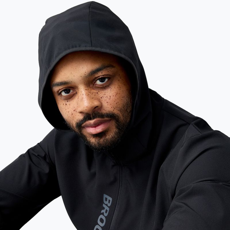 Куртка для бігу чоловіча Brooks Canopy Jacket black 3