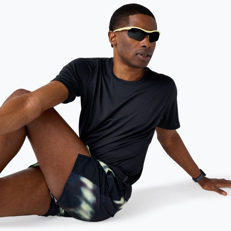 Шорти для бігу чоловічі Brooks Dash Printed euphoryc black 4