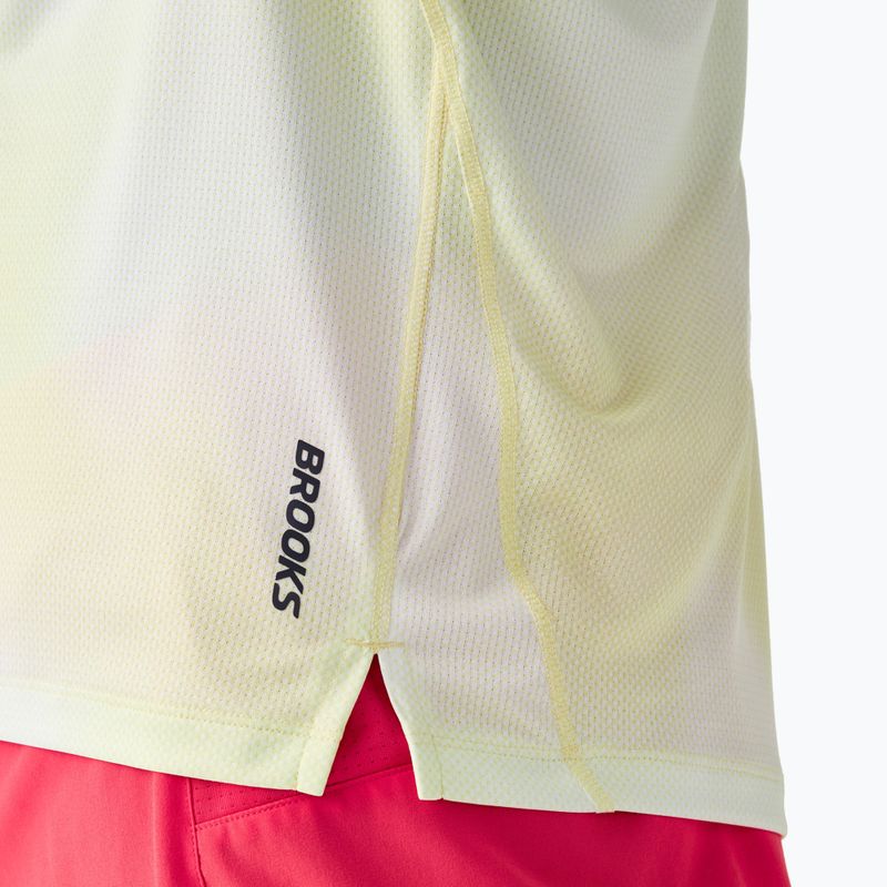 Футболка для бігу чоловіча Brooks Dash Singlet Printed Sleevlees euphoryc luminary 3