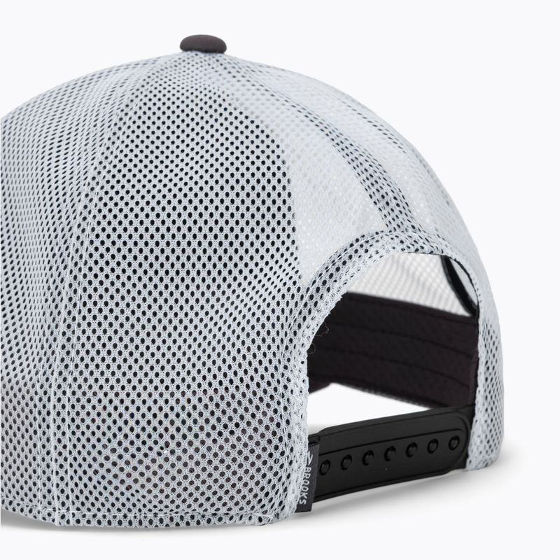 Кепка Brooks Surge Trucker dark russet/white/atomic blue 4