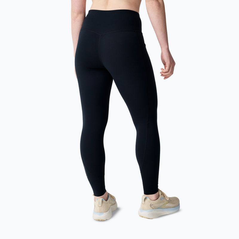 Лосини для бігу жіночі Brooks Chaser 7/8 Tight black 3