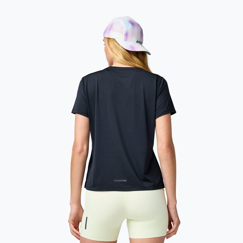 Футболка для бігу жіноча Brooks Dash Short Sleeve black 2