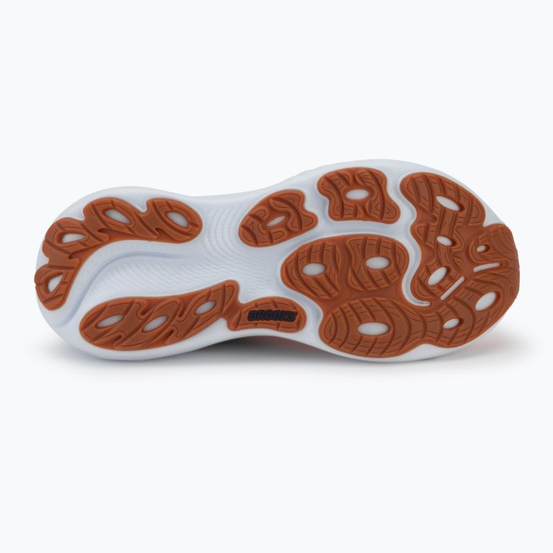 Кросівки для бігу чоловічі Brooks Adrenaline GTS 25 white/spellbound/orange 4