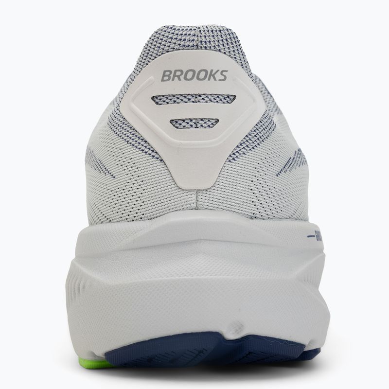 Кросівки для бігу чоловічі Brooks Ghost 17 oyster/beacon blue/gecko 6