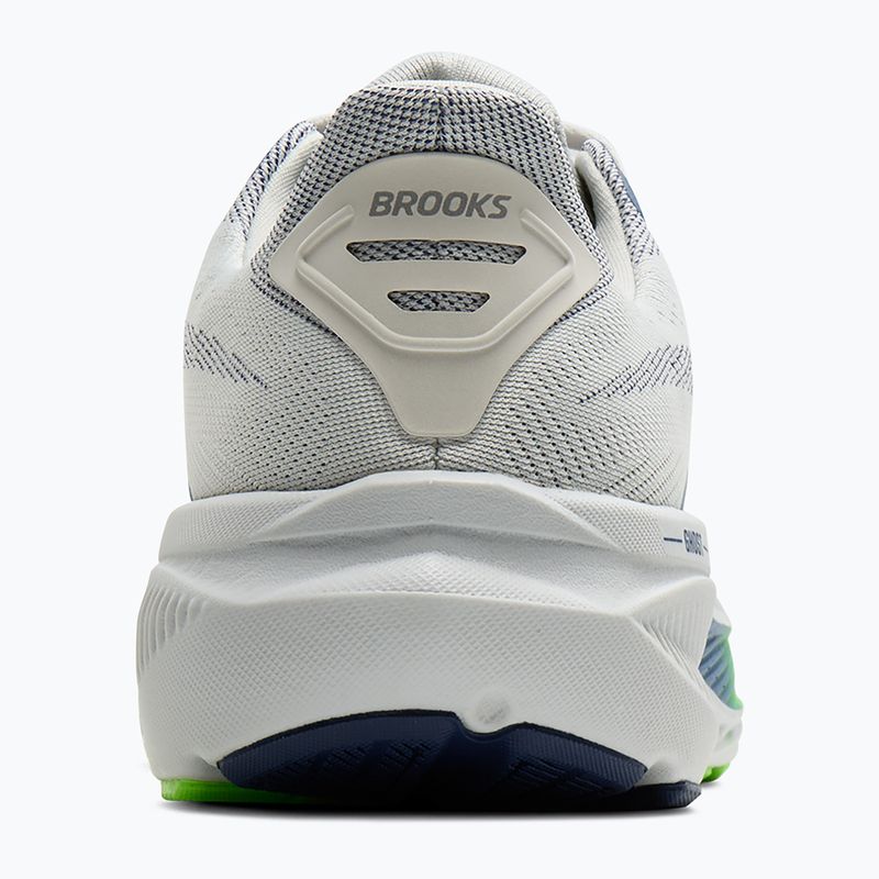 Кросівки для бігу чоловічі Brooks Ghost 17 oyster/beacon blue/gecko 5