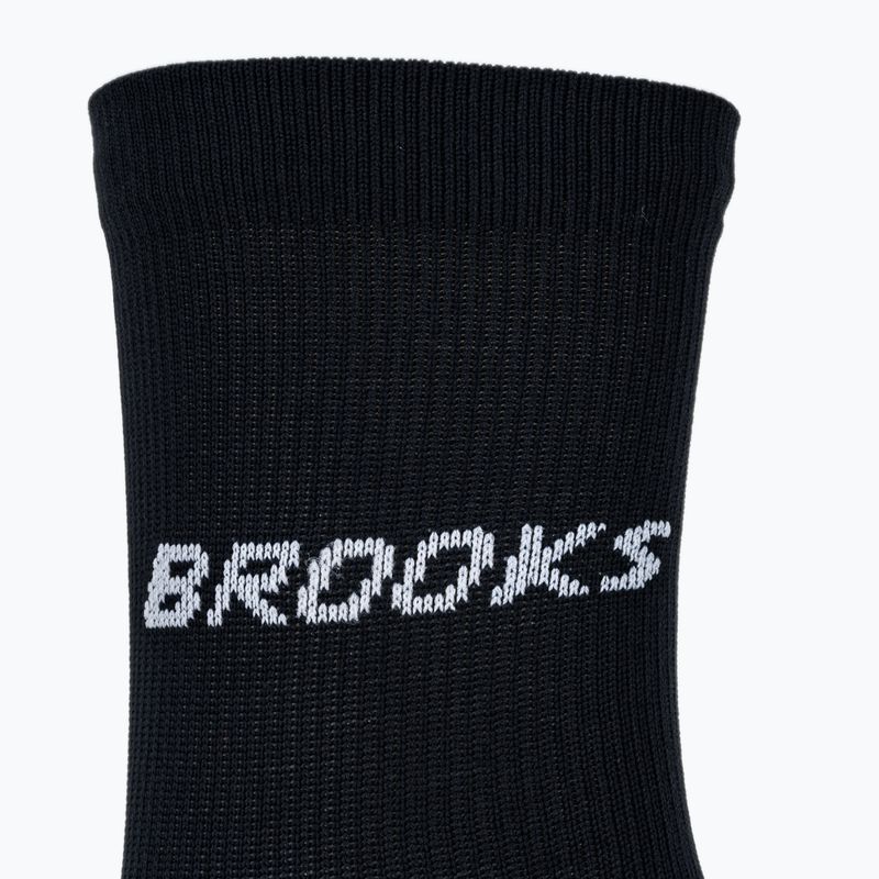 Шкарпетки для бігу Brooks Run-In Crew 3-Pack black 3