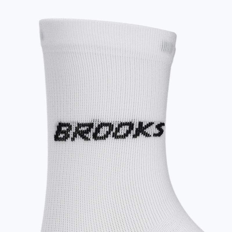 Шкарпетки для бігу Brooks Run-In Crew 3-Pack white 3
