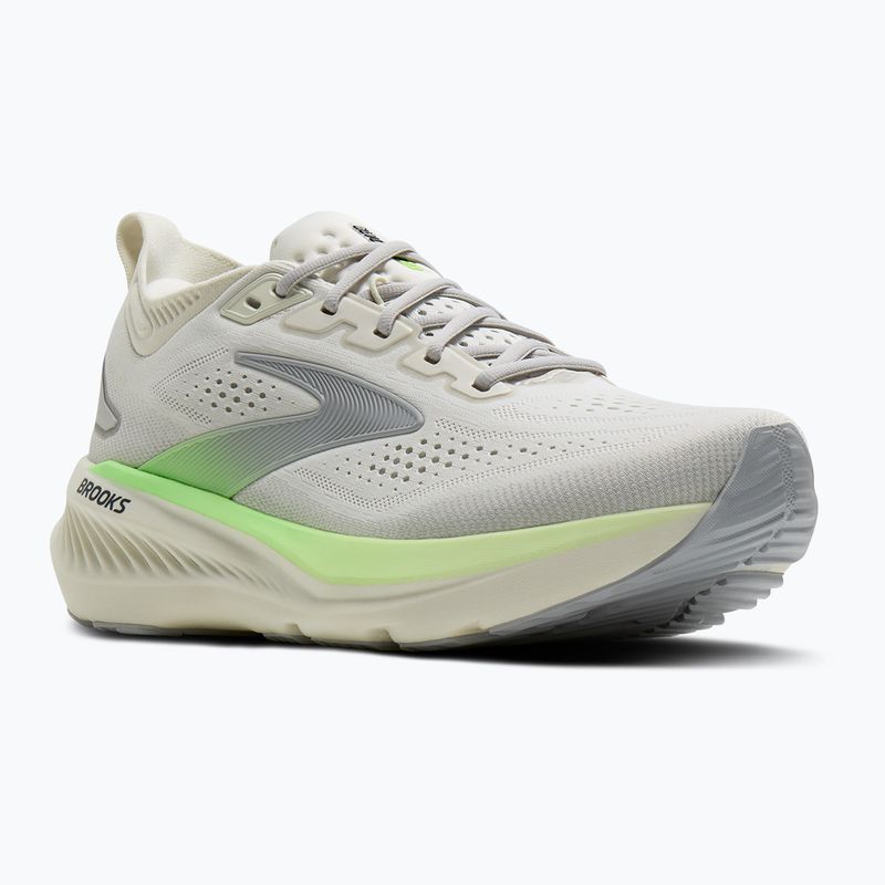 Кросівки для бігу чоловічі Brooks Glycerin 23 grey/green/black 8
