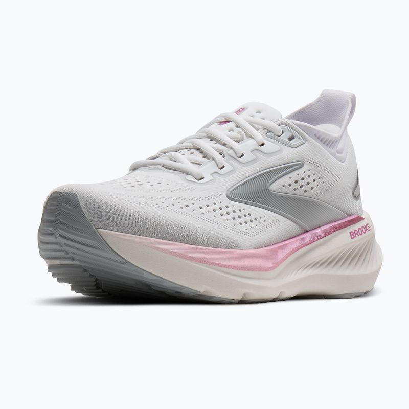 Кросівки для бігу жіночі Brooks Glycerin 23 white/harbor mist/metallic 4