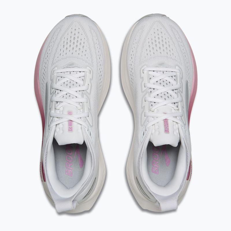 Кросівки для бігу жіночі Brooks Glycerin 23 white/harbor mist/metallic 7