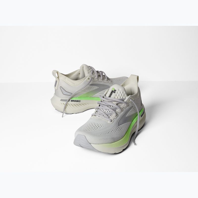 Кросівки для бігу чоловічі Brooks Glycerin GTS 23 grey/green/black 8