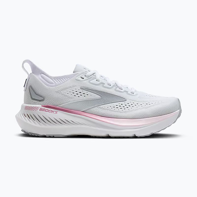 Кросівки для бігу жіночі Brooks Glycerin GTS 23 white/harbor mist/metallic 2