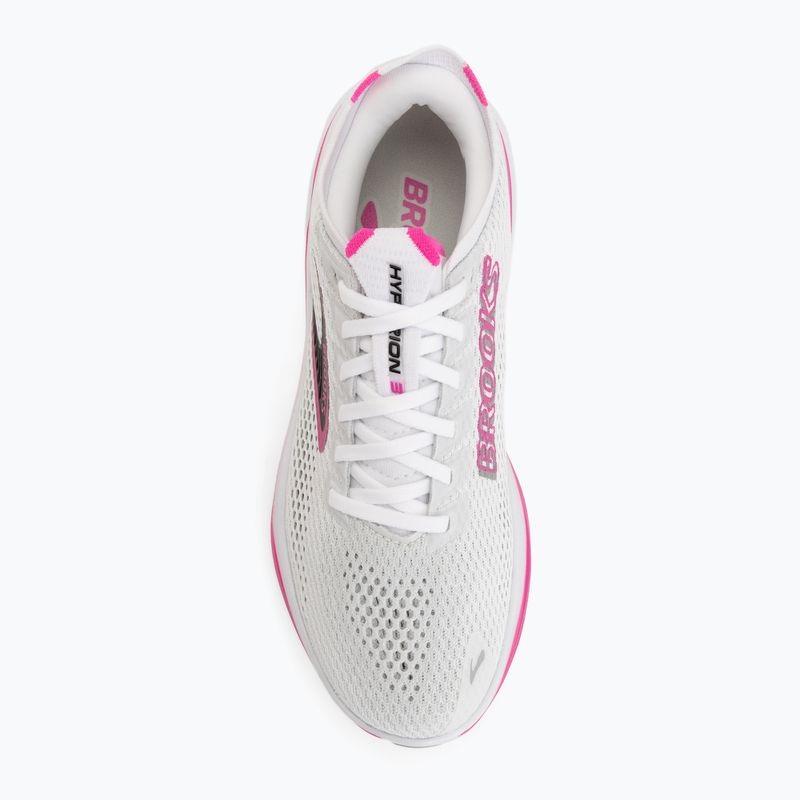 Кросівки для бігу жіночі Brooks Hyperion 3 white/luminary/cyber pink 5