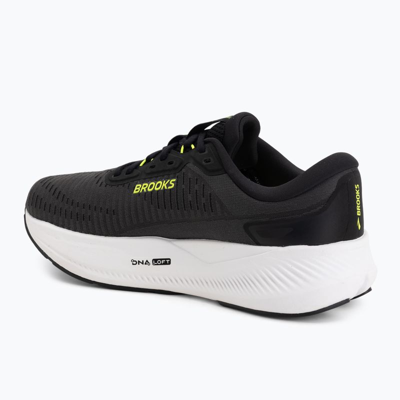 Кросівки для бігу чоловічі Brooks Revel Max ebony/black/nightlife 3