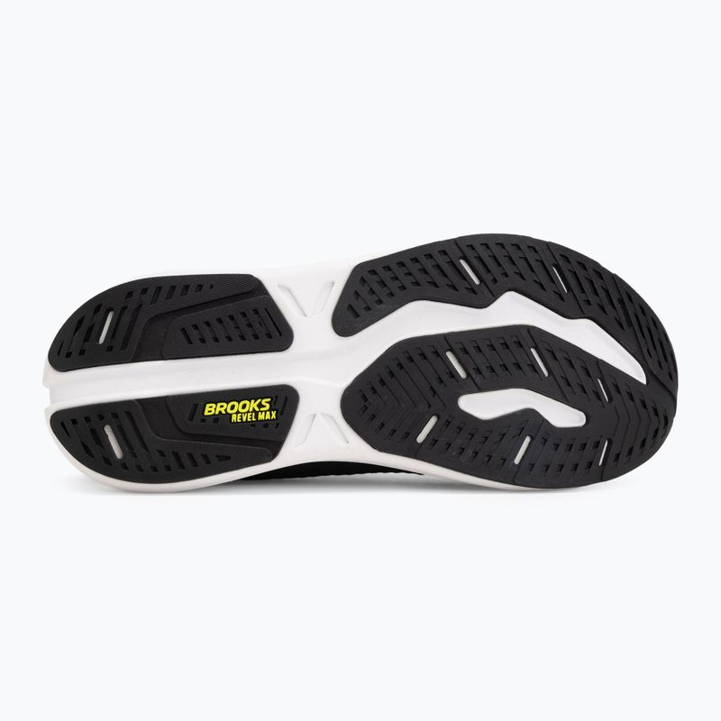 Кросівки для бігу чоловічі Brooks Revel Max ebony/black/nightlife 4