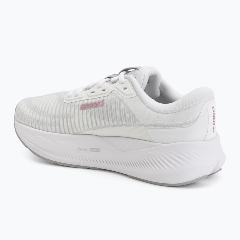 Жіночі бігові кросівки Brooks Revel Max white/harbor mist/metallic 3