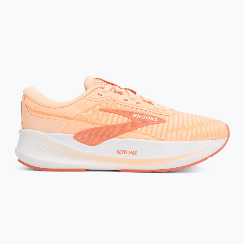 Жіночі бігові кросівки Brooks Revel Max peach echo/white 2