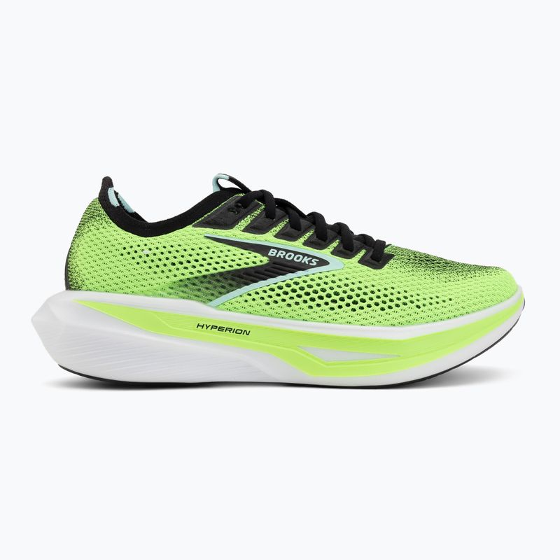 Кросівки для бігу чоловічі Brooks Hyperion 3 green gecko/black/blue 2