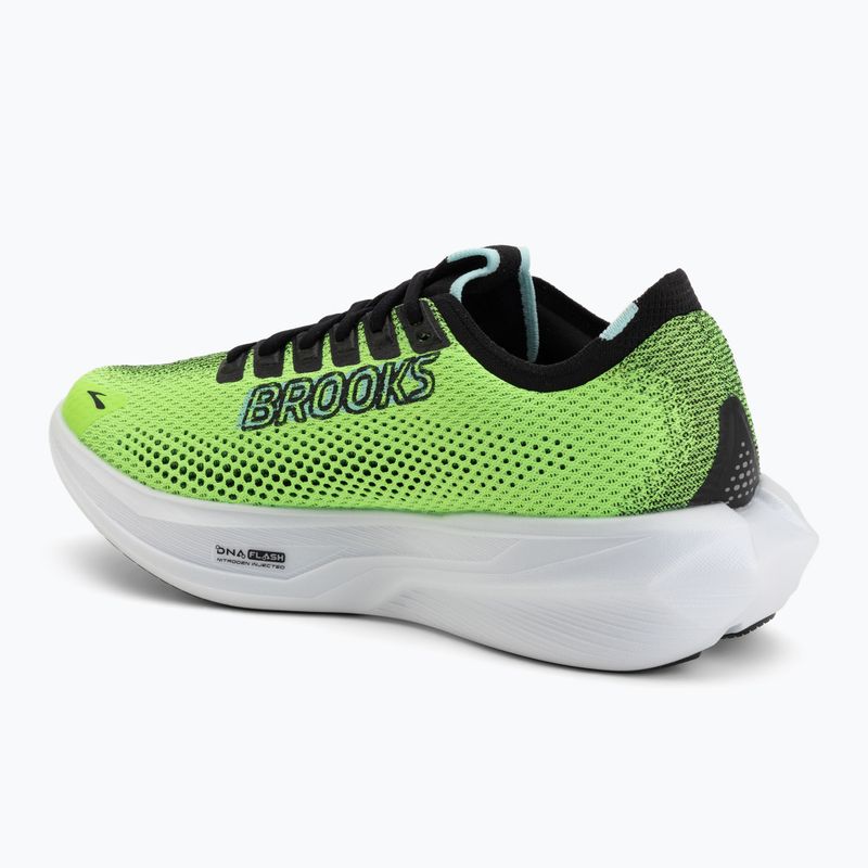 Кросівки для бігу чоловічі Brooks Hyperion 3 green gecko/black/blue 3