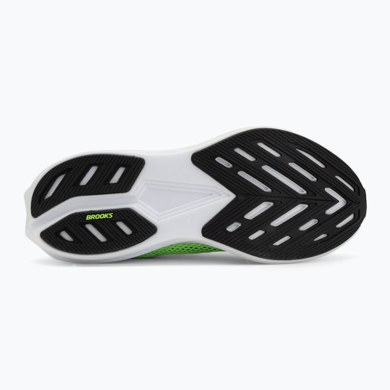 Кросівки для бігу чоловічі Brooks Hyperion 3 green gecko/black/blue 4