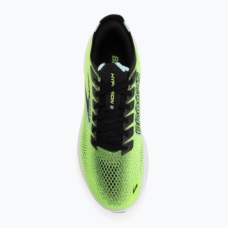 Кросівки для бігу чоловічі Brooks Hyperion 3 green gecko/black/blue 5