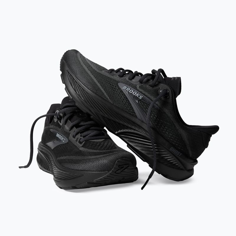 Кросівки для бігу чоловічі Brooks Ghost 18 black/black/ebony 6