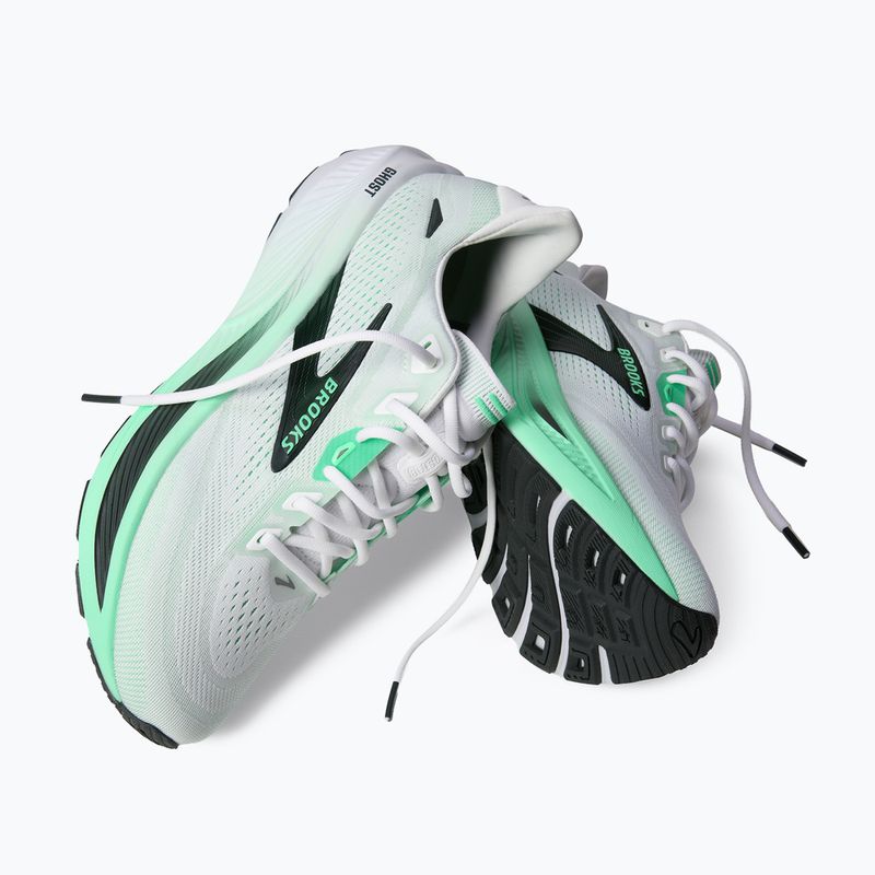 Кросівки для бігу чоловічі Brooks Ghost 18 white/spring bud/spruce 6
