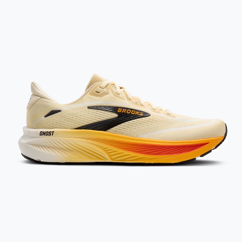 Кросівки для бігу чоловічі Brooks Ghost 18 rutabaga/tigerlily/orange 2