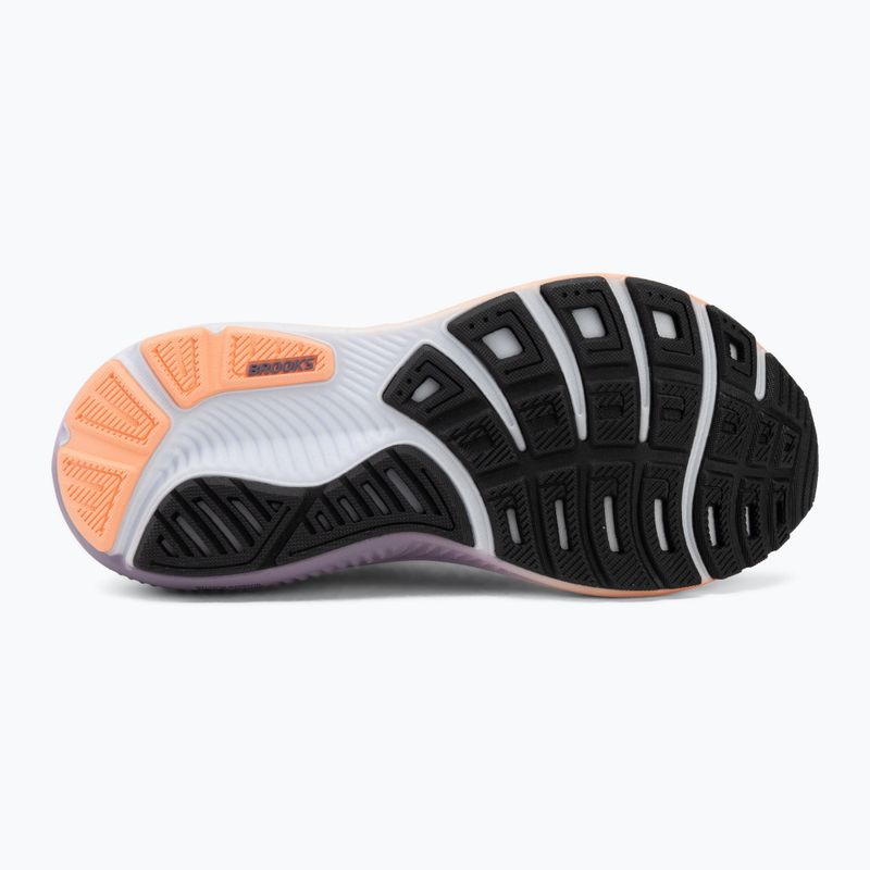 Кросівки для бігу жіночі Brooks Ghost 18 black/mulled grape/peach 4