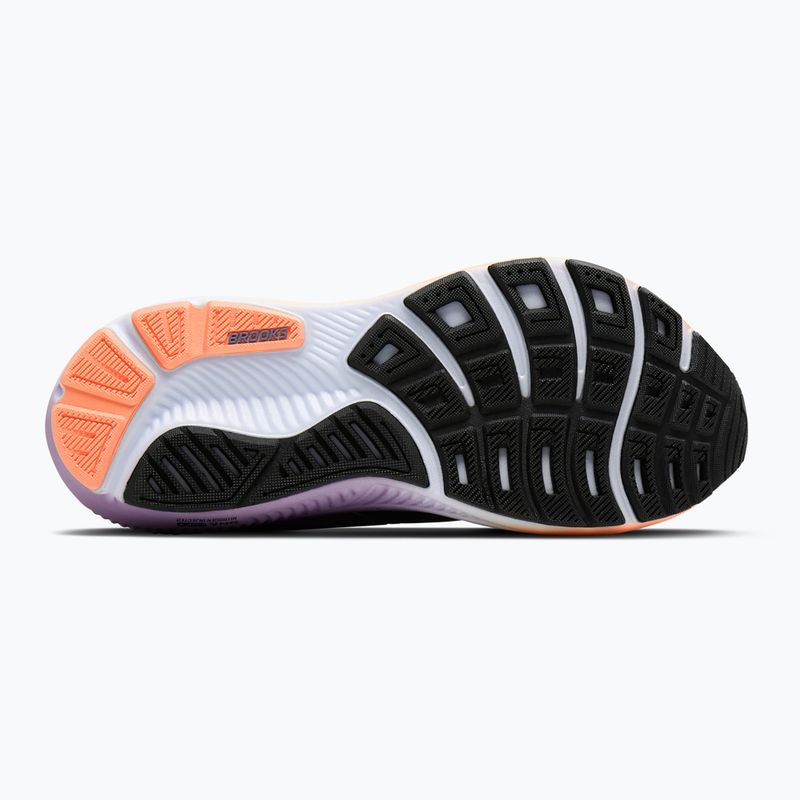 Кросівки для бігу жіночі Brooks Ghost 18 black/mulled grape/peach 4