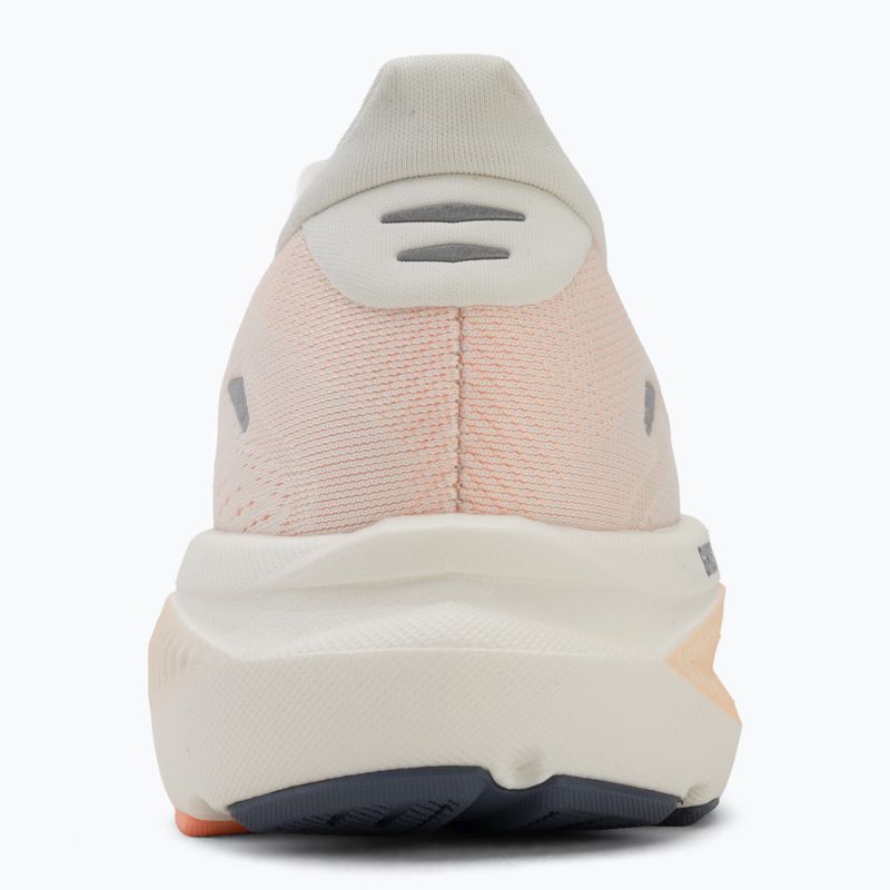 Кросівки для бігу жіночі Brooks Ghost 18 star white/cyber peach/grey 6