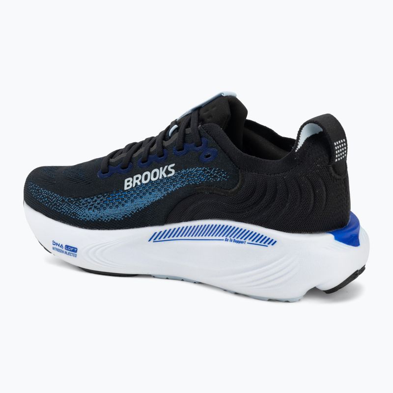 Кросівки для бігу чоловічі Brooks Adrenaline GTS 25 black/blue/nantucket breeze 3