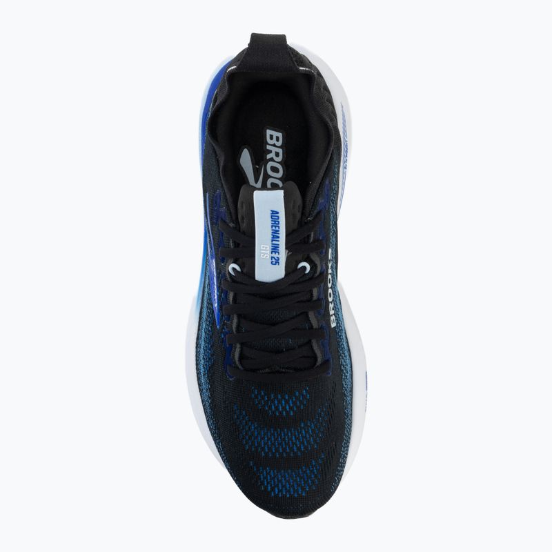 Кросівки для бігу чоловічі Brooks Adrenaline GTS 25 black/blue/nantucket breeze 5