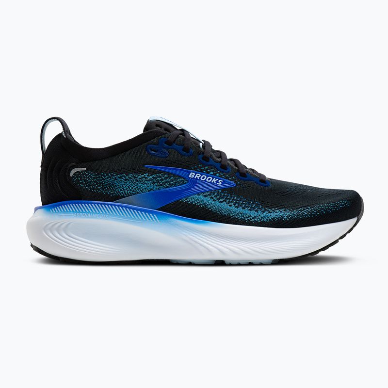 Кросівки для бігу чоловічі Brooks Adrenaline GTS 25 black/blue/nantucket breeze 2