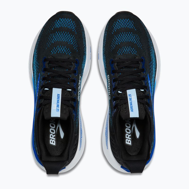 Кросівки для бігу чоловічі Brooks Adrenaline GTS 25 black/blue/nantucket breeze 5