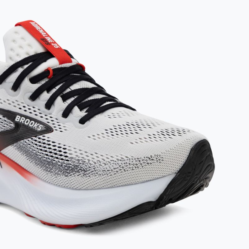 Кросівки для бігу чоловічі Brooks Adrenaline GTS 25 white/black/red 7