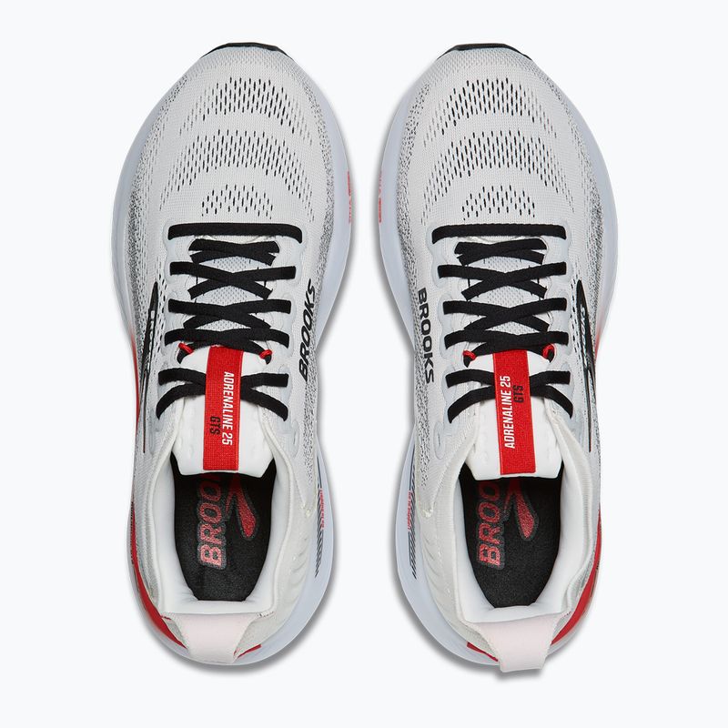Кросівки для бігу чоловічі Brooks Adrenaline GTS 25 white/black/red 5
