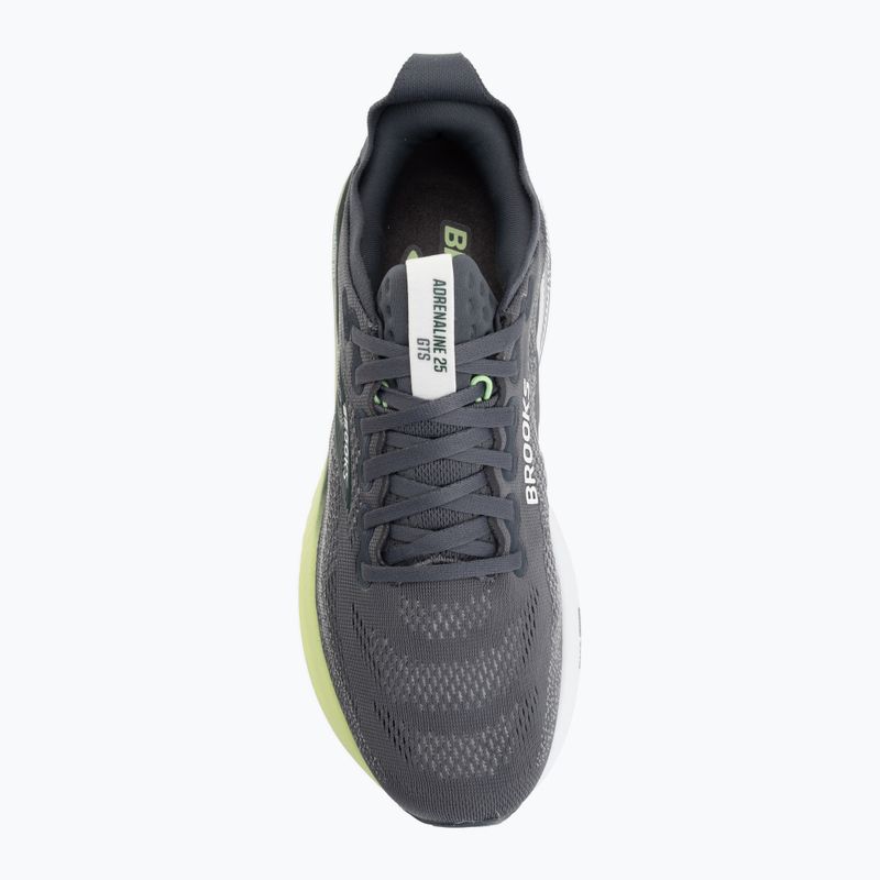 Кросівки для бігу чоловічі Brooks Adrenaline GTS 25 grey/paradise green/spruce 5